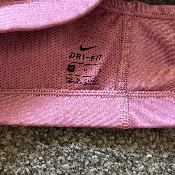 Nike Women's Pink Sports Bra - Picture 2 of 3